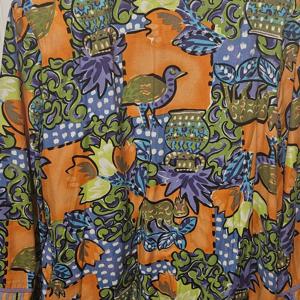 Multicolor Patterned Blazer - image 2